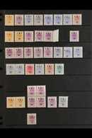 ORANGE FREE STATE  1900 British Occupation Overprints, A Mainly Fine Mint Range Incl. First Printings 3d No Stop After " - Unclassified