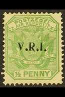 TRANSVAAL  LYDENBURG British Occupation 1900 ½d Green With Local "V.R.I." Opt, SG 1, Mint Large Part OG With A Couple Of - Ohne Zuordnung