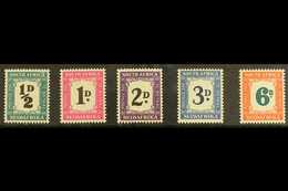 POSTAGE DUE  1948-49 Complete Set, SG D34/38, Very Fine Mint (5 Stamps) For More Images, Please Visit Http://www.sandafa - Unclassified