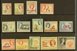 1953  Complete Definitive Set, SG 78/91, Never Hinged Mint (14 Stamps) For More Images, Please Visit Http://www.sandafay - Zuid-Rhodesië (...-1964)