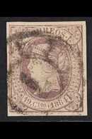 1864  19c Lilac On Lilac (Edifil 66, Scott 64, SG 78), 4 Good Even Margins, Fine Used. For More Images, Please Visit Htt - Other & Unclassified