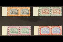 POSTAGE DUE  1948 Gunboat Set, SG D12/15, Never Hinged Mint Pairs From Matching Positions On The Left Side Of The Sheet  - Soedan (...-1951)