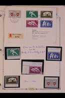"SPORTS ON STAMPS" THEMATIC COLLECTION  1899-1998 Topical Collection Presented In An Album Featuring Sports Related Neve - Other & Unclassified
