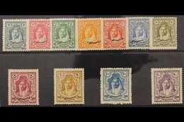 1928  New Constitution Set, SG 172/82, Very Fine Mint (11 Stamps) For More Images, Please Visit Http://www.sandafayre.co - Jordan