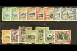 1935-37  Pictorial Set, SG 230/238, Plus Perf. 12½ Set, All But The Latter 12c And 24c Are Never Hinged Mint. (15 Stamps - Trinidad Y Tobago