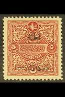 NATIONALIST GOVERNMENT (TURKEY IN ASIA)  1921 Adana Overprint On Postage Due 5pa Lake-brown (SG A101, Scott 75, Michel 7 - Other & Unclassified