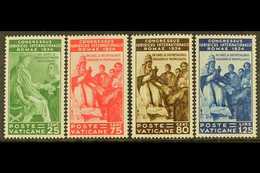 1935  25c To 1.25L Juridical Congress, Top Four Values, Sassone 43/6, Mi 47/50, Superb Never Hinged Mint (4 Stamps). For - Andere & Zonder Classificatie