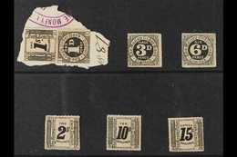 THE MONEY ORDER BANK LIMITED  Early 1880's Stamps Issued (in Edinburgh) As An Improvement On The Post Office Remittance  - Autres & Non Classés