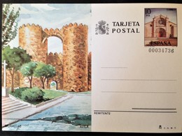 Spain, Uncirculated Stamped Stationery, Monuments - Autres & Non Classés