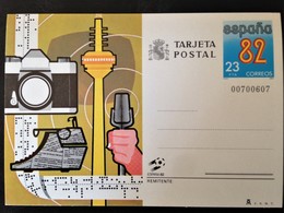 Spain, Uncirculated Stamped Stationery, Football, "España 82" - Sonstige & Ohne Zuordnung