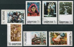 ALBANIA 1972 Paintings Used,  Michel 1582-88 - Albanien