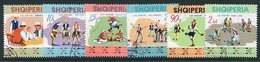 ALBANIA 1972 People's Sports Festival  Used,  Michel 1570-75 - Albanie