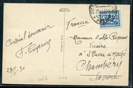 VATICAN - N° 29 / CP DU 22/11/1930 POUR CHAMBERY - B - Lettres & Documents