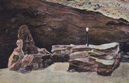 Deutsches Reich PPC Barbarossahöhle Am Kyffhaüser Barbarossa-Stuhl Und Tisch ROTTLEBEN Kyffhäuser 1926 (2 Scans) - Kyffhaeuser