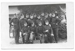 3 EME REGIMENT 1929 - CARTE PHOTO MILITAIRE BELGE - Personnages