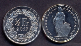 Switzerland Swiss 1/2 Franc (50 Rappen) 2017 UNC - Suisse