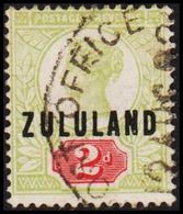1888. ZULULAND.  Victoria. TWO PENCE. (MICHEL 4) - JF318396 - Zoulouland (1888-1902)