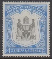 1897-1901. BRITISH CENTRAL AFRICA.  2 SHILL & 6 PENCE  (MICHEL 47) - JF318451 - Nyassaland (1907-1953)