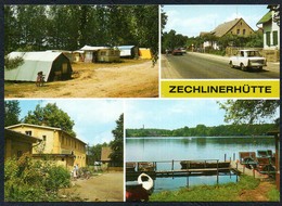 D1754 - TOP Zechlinerhütte FDGB Heim Solidarität Campingplatz Kälberkoppel - Verlag Bild Und Heimat Reichenbach - Zechlinerhütte