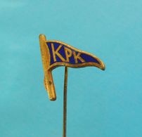 KPK Vela Luka - Croatia Ex Yugoslavia Water-polo Club Old Enamel Pin Badge Waterpolo Wasserball Pallanuoto Polo Acuatico - Wasserball