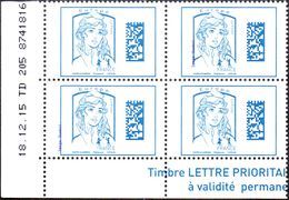 France Coin Daté N° 5019 ** Marianne De Ciappa Et Kawena Datamatrix Europe  - Du 18.12.2015 - 2010-2019