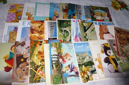 LOT DE 25 CARTES NOUNOURS ...PELUCHES - 5 - 99 Postcards