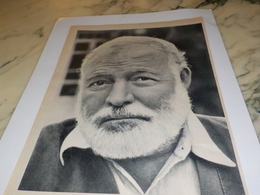 PHOTO  HEMINGWAY 1954 - Unclassified