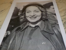 ANCIENNE PHOTO MARLENE DIETRICH 1972 - Zonder Classificatie