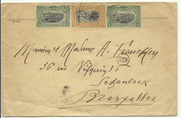Affr. MOLS à 25c. Sur Lettre De ELISABETHVILLE  Vers Bruxelles Le 2/12/1913 - 14959 - Cartas & Documentos