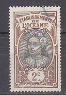 M4693 - COLONIES FRANCAISES OCEANIE Yv N°22 - Used Stamps