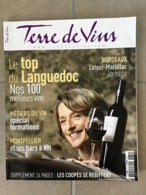 TERRE DE VINS N°39 Janvier/Février  2016 - Le Top Du Languedoc 100 Meilleurs Vins . 112 Pages - Cooking & Wines