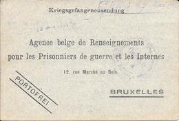 War Guerre 1914/1918  Prisonnier Censure Censor Geoffnet Examiner Censura - Prisoners