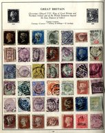 ALL WORD Collection Housed In A Well Filled Centurion Stamp Album, Noted - Good GB Incl. 1d Blacks (2), 1840 2d, 1883 10 - Altri & Non Classificati