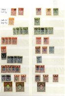 ARMENIA 1920's Opts With Some Duplication, 1920-22 Good Range M (several 100), AZERBAIJAN Incl. Blocks Of Bogus Issues O - Altri & Non Classificati