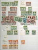 CHINA Useful Range In Stock Book, 1920's Onwards Incl. Dues, Airs, Commems, Martyrs Ovptd, Some Multiples. Extensive Lot - Autres & Non Classés