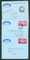 Middle East - Bahrain 1962 Air Letter To Sonnenbergstr, Germany Cancelled Bahrain 15.Jan.62 Double Ring C.d.s, Obverse B - Altri & Non Classificati