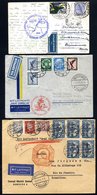 1932 Ninth South America Flight Envelope To Brazil With Heavy Franking (faults) Of 11mk80pf Which Includes Five 2mk Colo - Andere & Zonder Classificatie