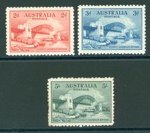 1932 Bridge Set, M (5s Tiny Thin & Some Short Perfs), SG.141/3. Cat. £425. (3) - Andere & Zonder Classificatie