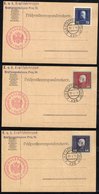 Austro-Hungarian Military Post 1915-16 Feldpost Cards (26) Franked With Different 'Prince Joseph I' Issues With Vals To  - Autres & Non Classés