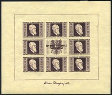 1946 Renner M/Sheets, Each Hinged Twice In Top Margin, SG.MS976. - Other & Unclassified