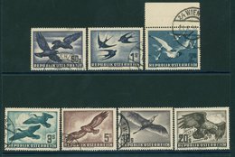 1950-53 Air 'Birds' Set VFU, SG.1215/1221. Cat. £400. (7) - Other & Unclassified