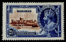 1935 Silver Jubilee 2½d Brown & Deep Blue, O.g, With 'diagonal Line By Turret' Variety, SG.142f. Cat. £180. - Other & Unclassified