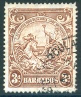 1938-47 MSCA 3d Brown With 'vertical Line Over Horses Head' Variety, VFU, SG.252ba. Cat. £140. - Autres & Non Classés