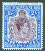 1941 Line Perf 14½ 2s Deep Purple & Ultramarine/grey Blue, M (brown Streaky Gum), SG.116b. Cat. £350. (1) - Autres & Non Classés