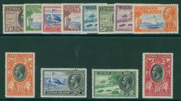 1935 Pictorial Defin Set, M (5s Odd Short Perf), SG.96/107. Cat. £200. (12) - Other & Unclassified