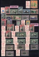 1938-49 Defin Set, M Plus Some Perf Variations Incl. 3c P.12 X 13½ (2), 3c P.14, 50c P.14, 50c P.13 X 11½, 50c P.13 X 13 - Sonstige & Ohne Zuordnung