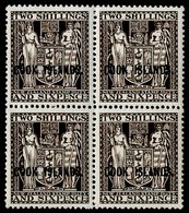 1936-44 Wiggins Teape Paper 2/6d, Dull Brown Block Of Four, UM, Slight Gum Toning, SG.122. Cat. £720. (4) - Sonstige & Ohne Zuordnung