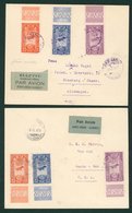 1931 June 18th Third Flight Addis Ababa - Djibouti Cover With Special Airmail Etiquette Onto USA, 1931 July 2nd 4th Flig - Autres & Non Classés