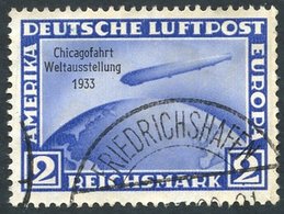 1933 Chicago Flight 2m Zeppelin, VFU With Friedrichshafen C.d.s, SG.511. Scarce (1) Cat. £325. - Andere & Zonder Classificatie