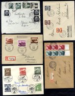 1934-44 Selection Of Covers/cards Bearing A Variety Of Cancels & Frankings With Several Sets Incl. 'Return Of Saar' In B - Sonstige & Ohne Zuordnung